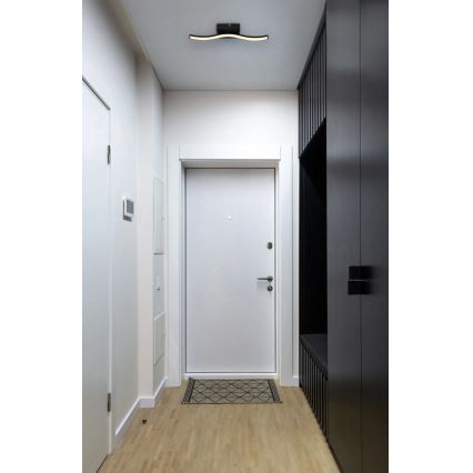 Globo - Пристельова LED люстра LED/6W/230V 3000K чорний