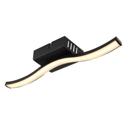 Globo - Пристельова LED люстра LED/6W/230V 3000K чорний