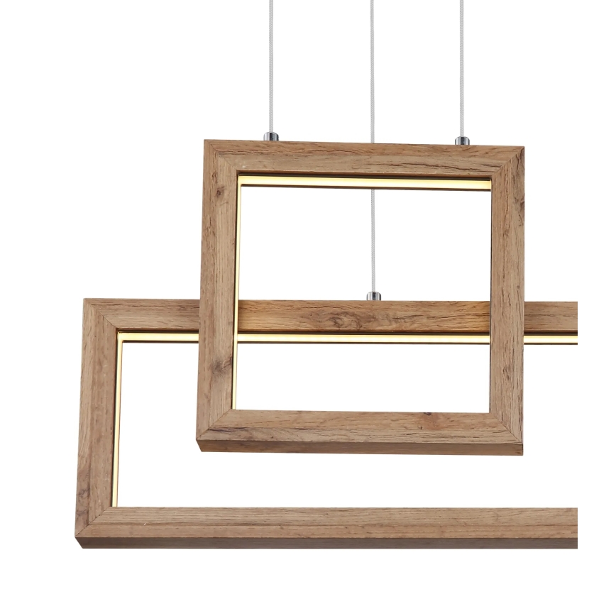 Globo 67287H1 - светодиодная люстра на тросе MANDERA LED/40W/230V коричневый