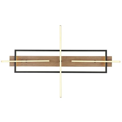 Globo 67296D2 - LED Потолочный светильник BEATRIX LED/48W/230V 60,5x100 cm коричневый