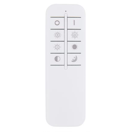 Globo - Светодиодная подвесная люстра с регулированием яркости LED/55W/230V 2700-6000K черный + дистанционное управление