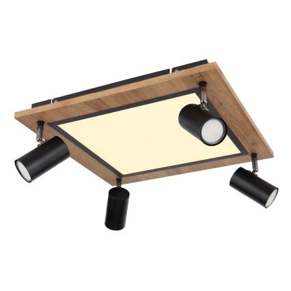 Globo - Світильник точковий LED 4xGU10/5W/230V + LED/24W/230V