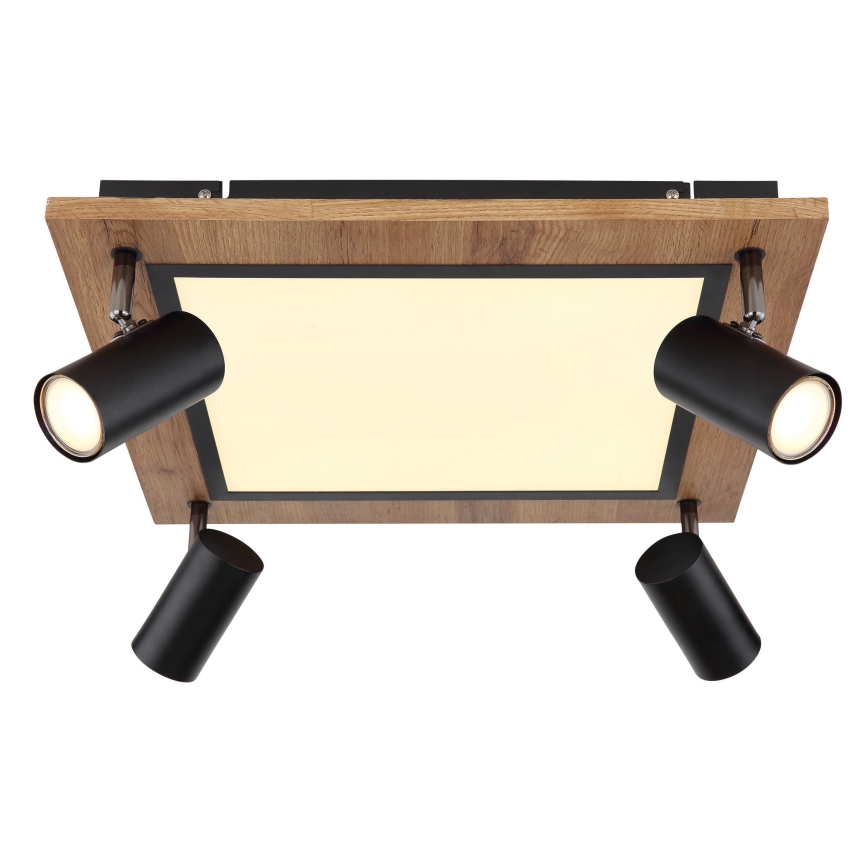 Globo - Світильник точковий LED 4xGU10/5W/230V + LED/24W/230V