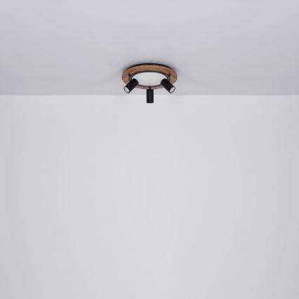 Globo - Светодиодный точечный светильник 3xGU10/5W/230V + LED/15W/230V