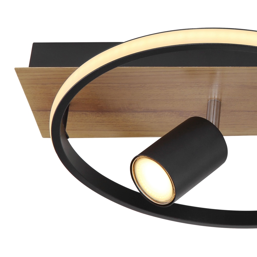 Globo - Светодиодный потолочный светильник 2xLED/18W/230V + 2xGU10/35W/230V