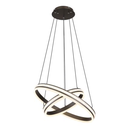 Globo - Світлодіодна підвісна люстра з регулюванням яскравості LED/60W/230V 2700K-6000K + пульт дистанційного керування