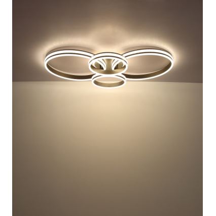 Globo - Стельовий LED світильник LED/39W/230V 2700/4500/6500K 106x60 см антрацит
