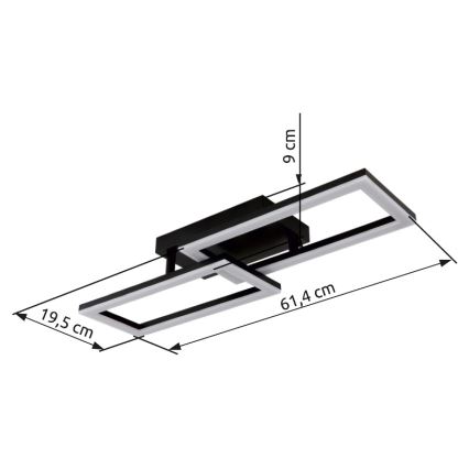 Globo - Стельовий LED світильник LED/20W/230V