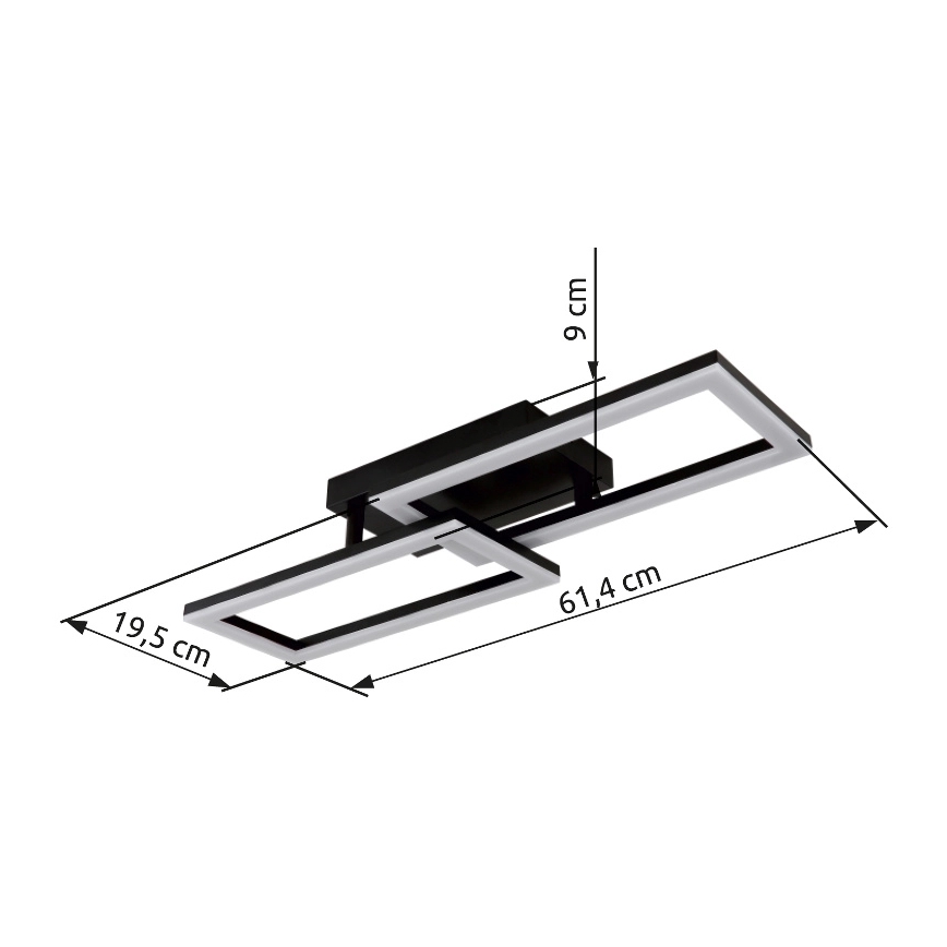Globo - Стельовий LED світильник LED/20W/230V