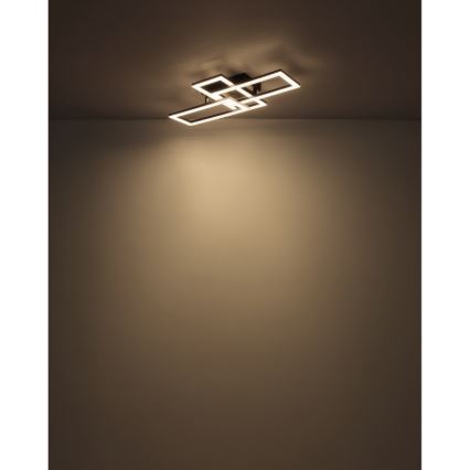 Globo - Стельовий LED світильник LED/24W/230V 4000K чорний