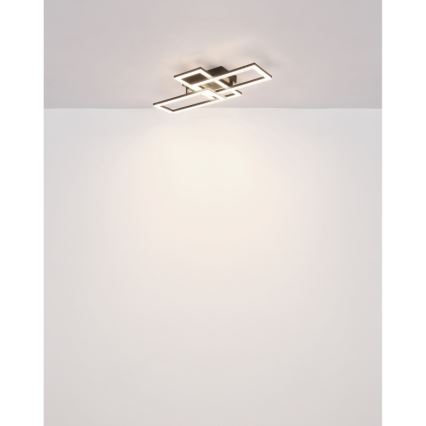 Globo - Стельовий LED світильник LED/24W/230V 4000K чорний