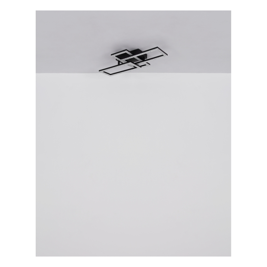 Globo - Стельовий LED світильник LED/24W/230V 4000K чорний