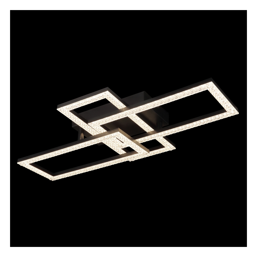 Globo - Стельовий LED світильник LED/24W/230V 4000K чорний