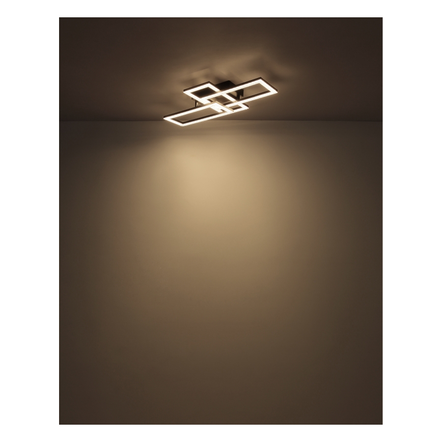 Globo - Светодиодный потолочный светильник LED/24W/230V 4000K черный
