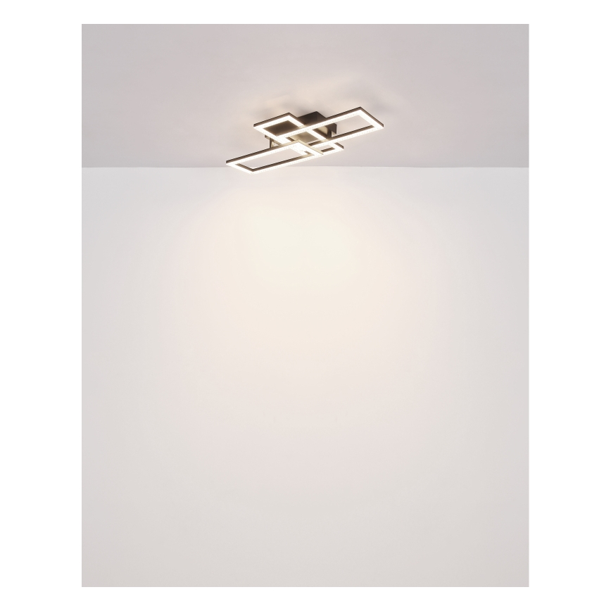 Globo - Светодиодный потолочный светильник LED/24W/230V 4000K черный