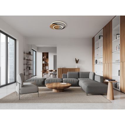 Globo - Стельовий LED світильник LED/24W/230V чорний