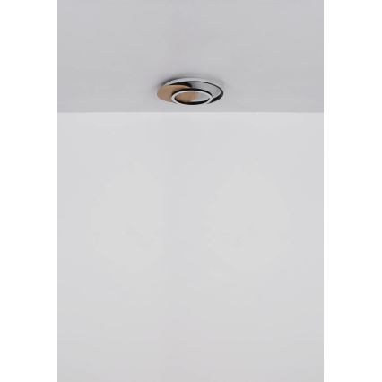 Globo - Светодиодный потолочный светильник LED/24W/230V черный