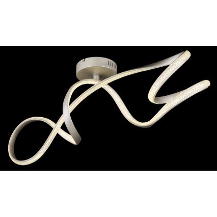 Globo - Пристельова LED люстра LED/30W/230V матовий хром