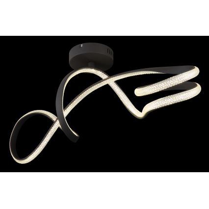 Globo - Пристельова LED люстра LED/30W/230V чорний