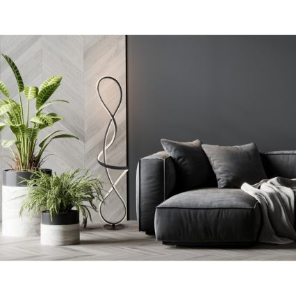 Globo - Светодиодный торшер LED/36W/230V черный