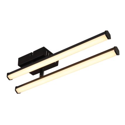 Globo - Стельовий LED світильник LED/12W/230V 3000K чорний