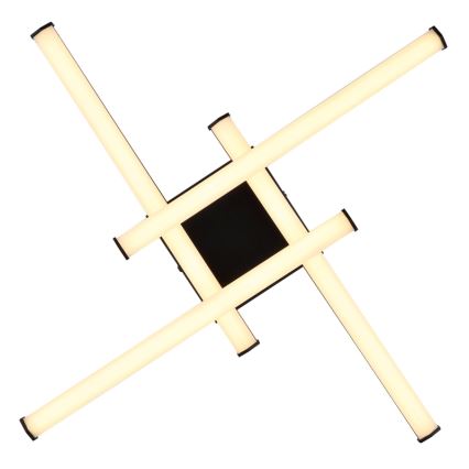 Globo - Стельовий LED світильник LED/24W/230V 3000K чорний