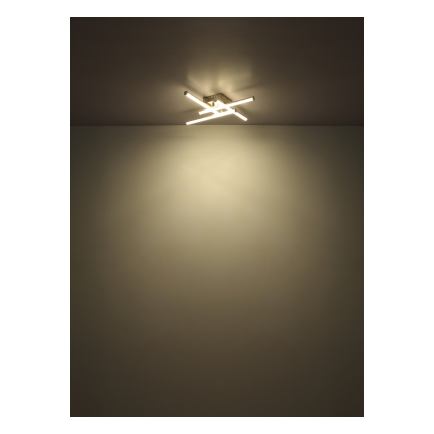 Globo - Светодиодный потолочный светильник LED/24W/230V 3000K черный