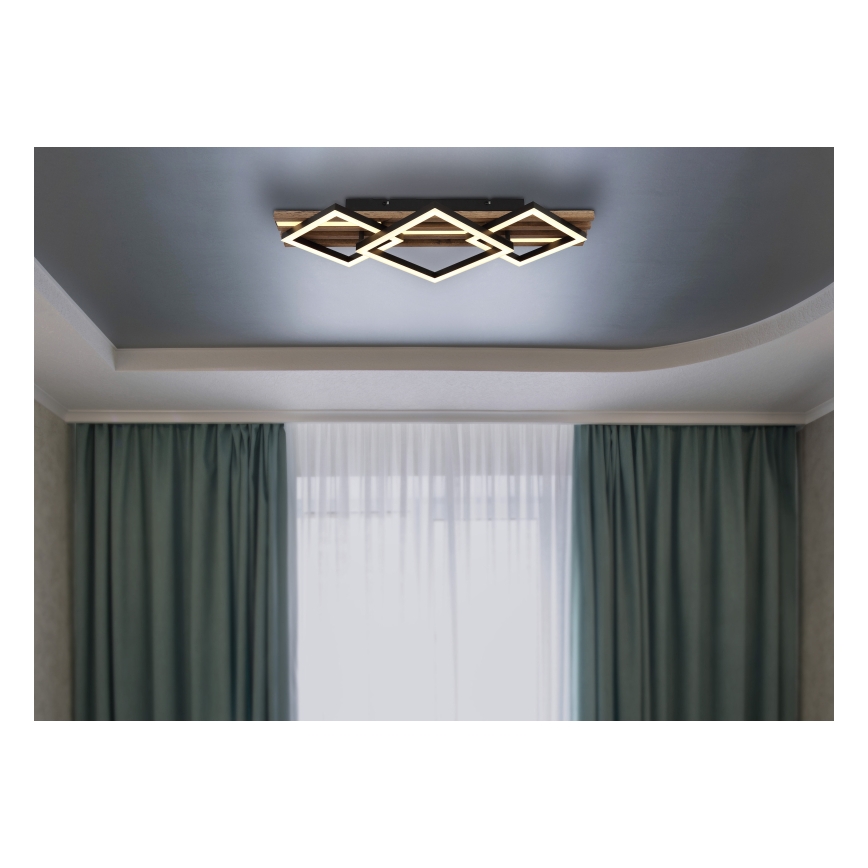 Globo - LED стельовий світильник LED/24W/230V + LED/8W 3000K 31x61cm