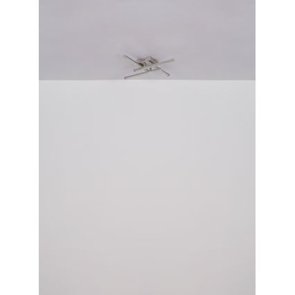 Globo - Светодиодный потолочный светильник LED/24W/230V 4000K матовый хром