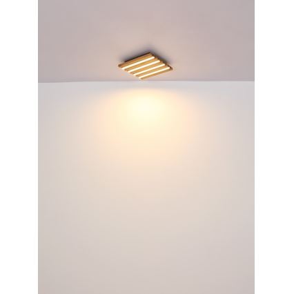 Globo - Стельовий LED світильник LED/30W/230V 3000K 45x45 см дерево