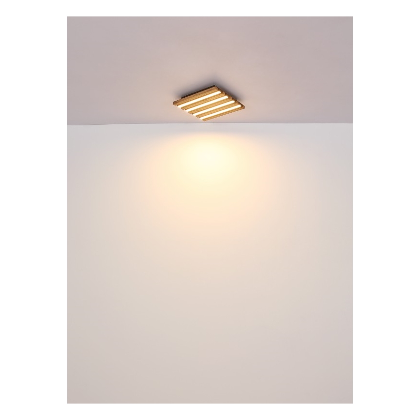 Globo - Стельовий LED світильник LED/30W/230V 3000K 45x45 см дерево