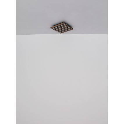 Globo - Стельовий LED світильник LED/30W/230V 3000K 45x45 см дерево