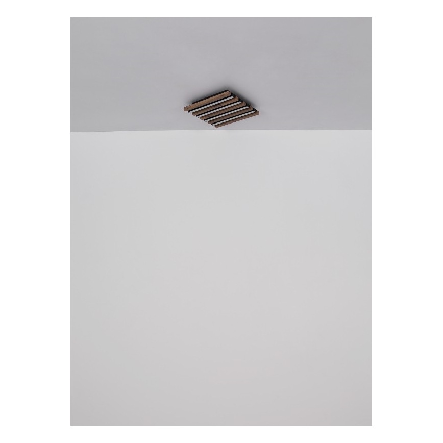 Globo - Стельовий LED світильник LED/30W/230V 3000K 45x45 см дерево