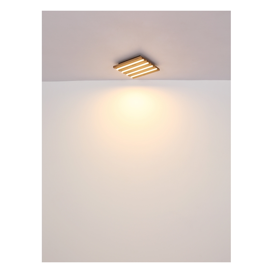 Globo - Стельовий LED світильник LED/30W/230V 3000K 80x20 см дерево