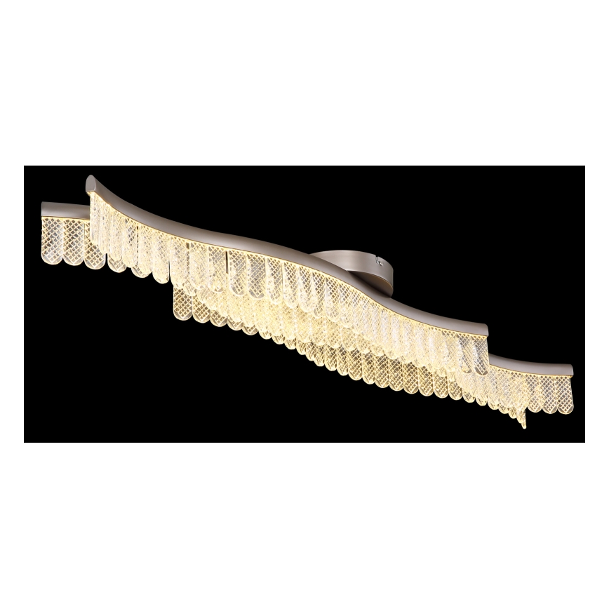 Globo - Светодиодный потолочный светильник LED/35W/230V 3200K 18x108 см матовый хром