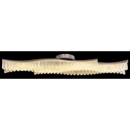 Globo - Светодиодный потолочный светильник LED/35W/230V 3200K 18x108 см матовый хром