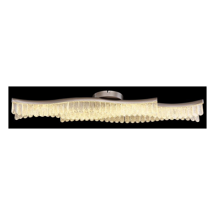 Globo - Светодиодный потолочный светильник LED/35W/230V 3200K 18x108 см матовый хром