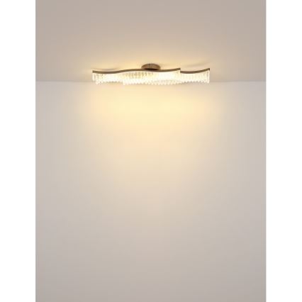 Globo - Светодиодный потолочный светильник LED/35W/230V 3200K 18x108 см матовый хром