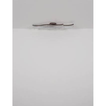 Globo - Светодиодный потолочный светильник LED/35W/230V 3200K 18x108 см матовый хром