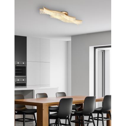Globo - Стельовий LED світильник LED/35W/230V 3200K 18x108 см золотий