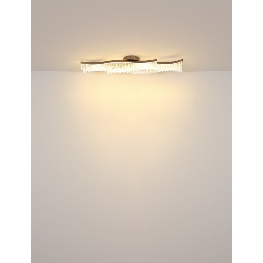 Globo - Стельовий LED світильник LED/35W/230V 3200K 18x108 см золотий