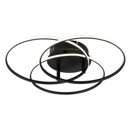 Globo - Стельовий LED світильник LED/40W/230V 4000K діаметр 45,6 см чорний