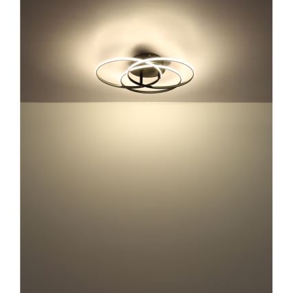 Globo - Стельовий LED світильник LED/40W/230V 4000K діаметр 45,6 см чорний