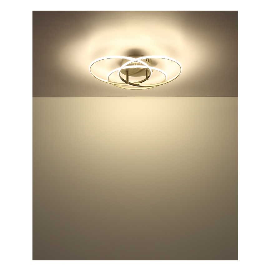 Globo - Стельовий LED світильник LED/40W/230V 4000K діаметр 45,6 см матовий хром
