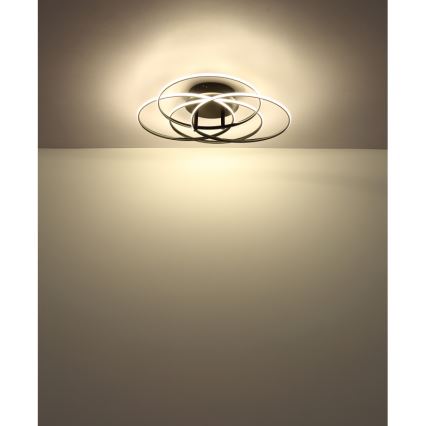 Globo - Стельовий LED світильник LED/55W/230V 4000K діаметр 51,5 см чорний