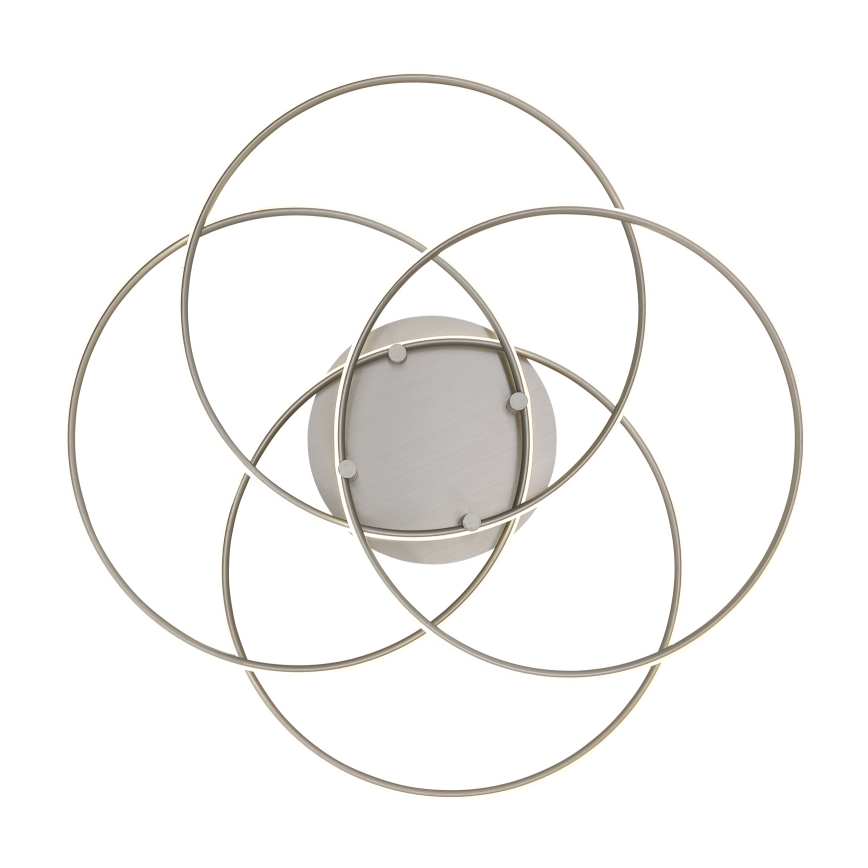 Globo - Стельовий LED світильник LED/55W/230V 4000K діаметр 51,5 см матовий хром