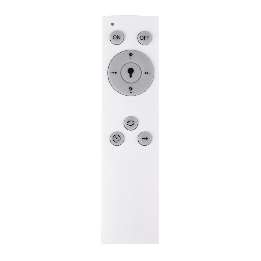 Globo - LED стельовий світильник із регульованою яскравістю LED/40W/230V 2700-6500K 32,5x87,5 см чорний + пульт дистанційного керування