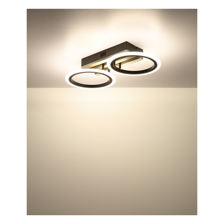 Globo - LED стельовий світильник LED/15W/230V 3000/4200/600K 21x44,5 см
