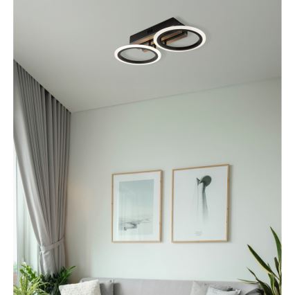 Глобо - стельовий світильник ЛЕД/15 Вт/230 В 3000/4200/6000 К