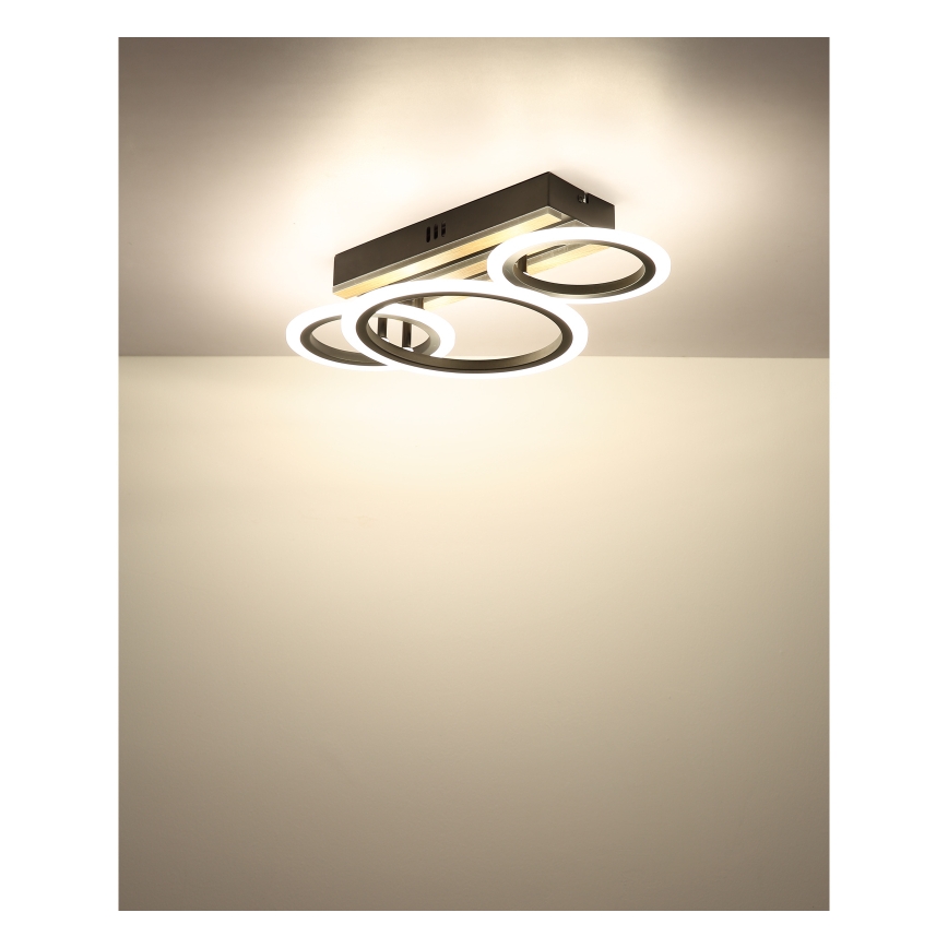 Globo - потолочный светильник LED, 21 Вт, 230 В, 3000/4200/600K, 25x46 см